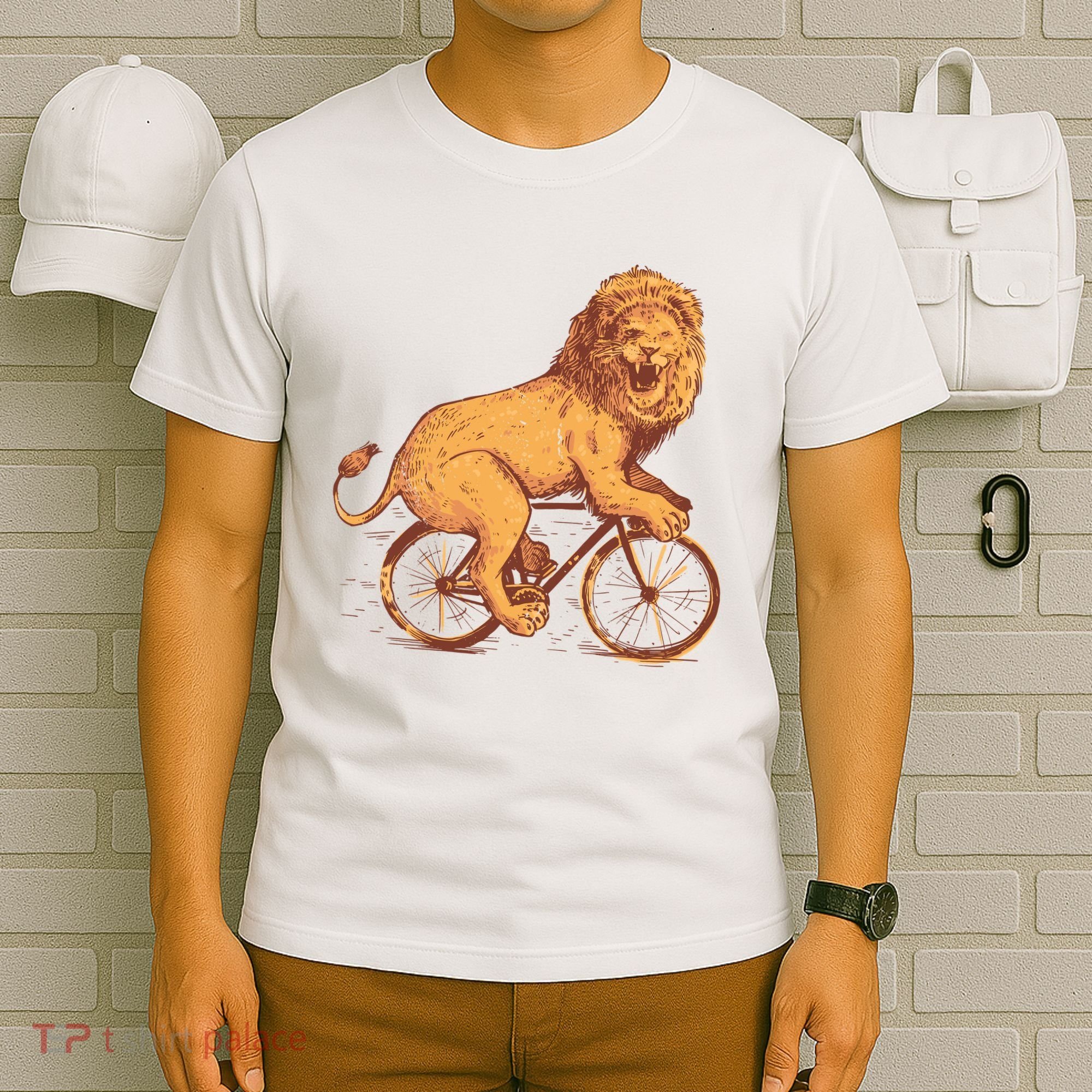 Bicycle Lion T-Shirt