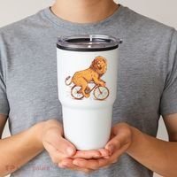 Bicycle Lion Tumbler thumb 2