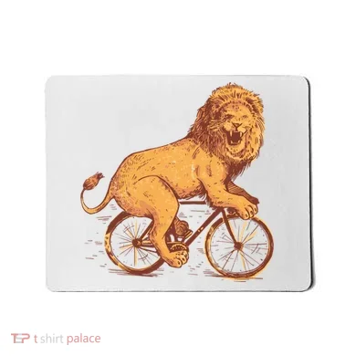Bicycle Lion Mousepad