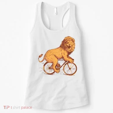 Bicycle Lion Women's Tank Top