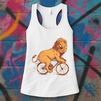 Bicycle Lion Women's Tank Top thumb 3