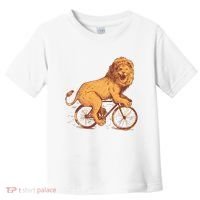 Bicycle Lion Toddler T-Shirt thumb 0