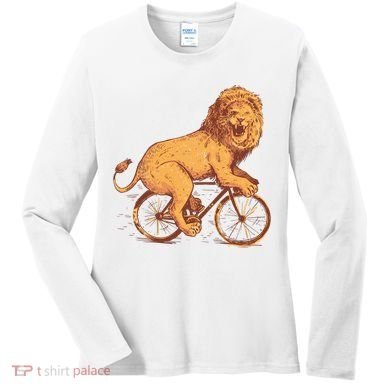 Bicycle Lion Women's Long Sleeve Shirt