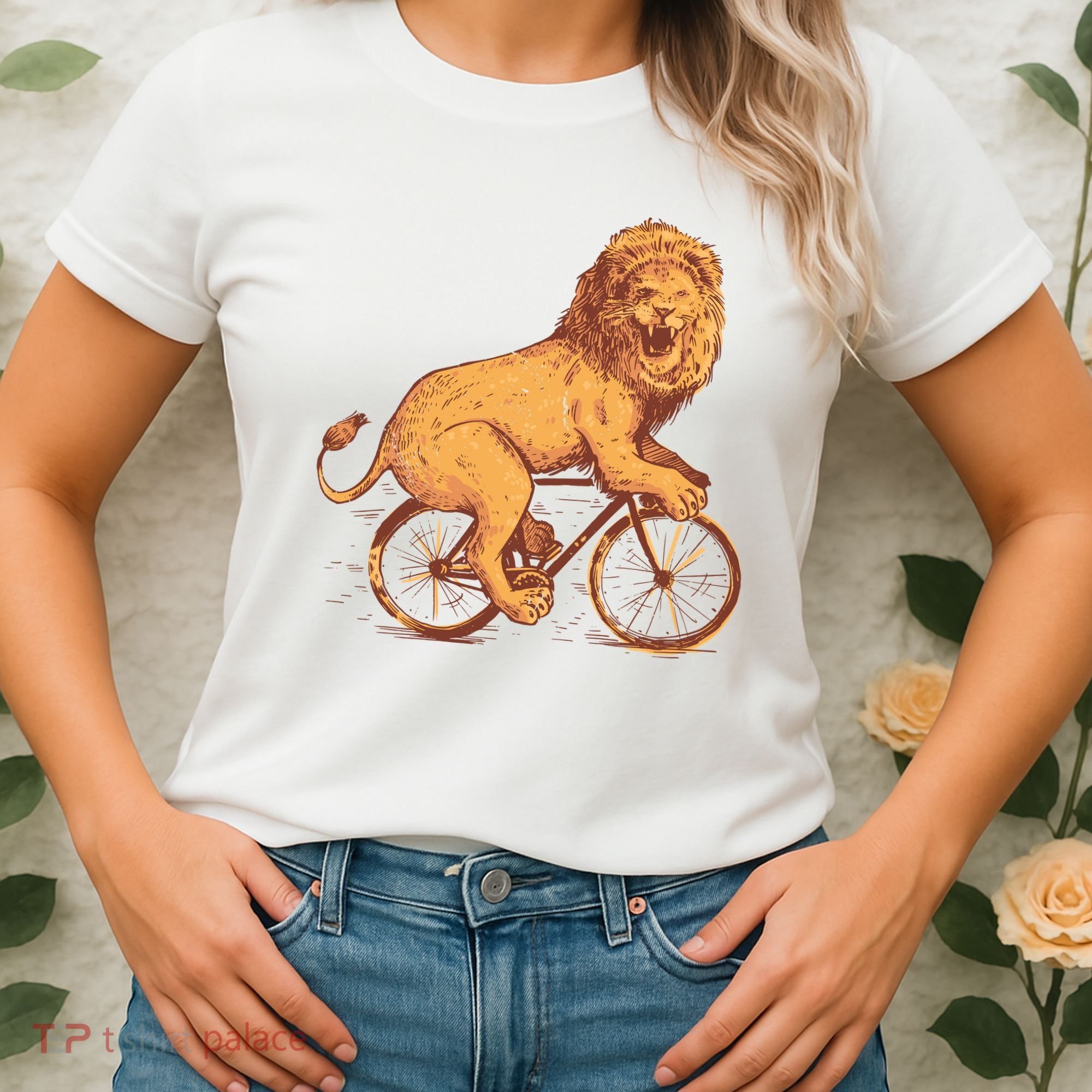 Bicycle Lion Women's T-Shirt