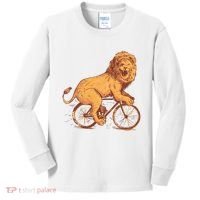 Bicycle Lion Kids Long Sleeve Shirt thumb 0