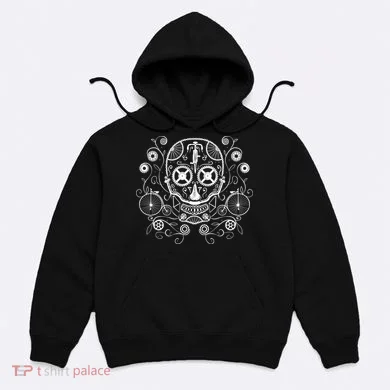 Bicycle Skull Hoodie