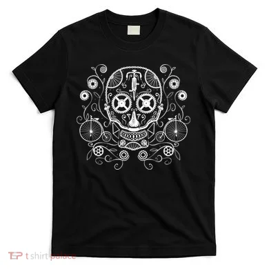 Bicycle Skull T-Shirt