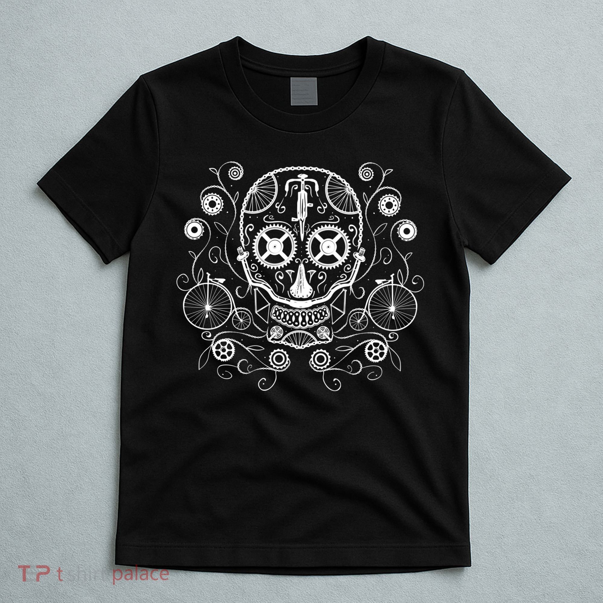 Bicycle Skull T-Shirt
