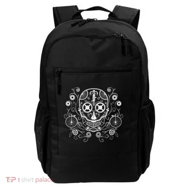 Bicycle Skull Backpack