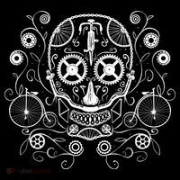 Bicycle Skull Women's Tank Top thumb 5