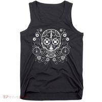 Bicycle Skull Tank Top thumb 0