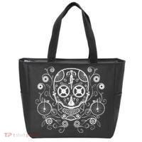Bicycle Skull Tote Bag thumb 0