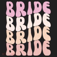 Bride I Do Crew Retro Bachelorette Party Bride Bridesmaids Beanie thumb 2