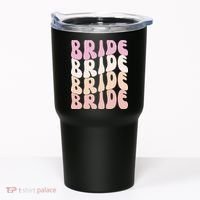 Bride I Do Crew Retro Bachelorette Party Bride Bridesmaids Tumbler thumb 0