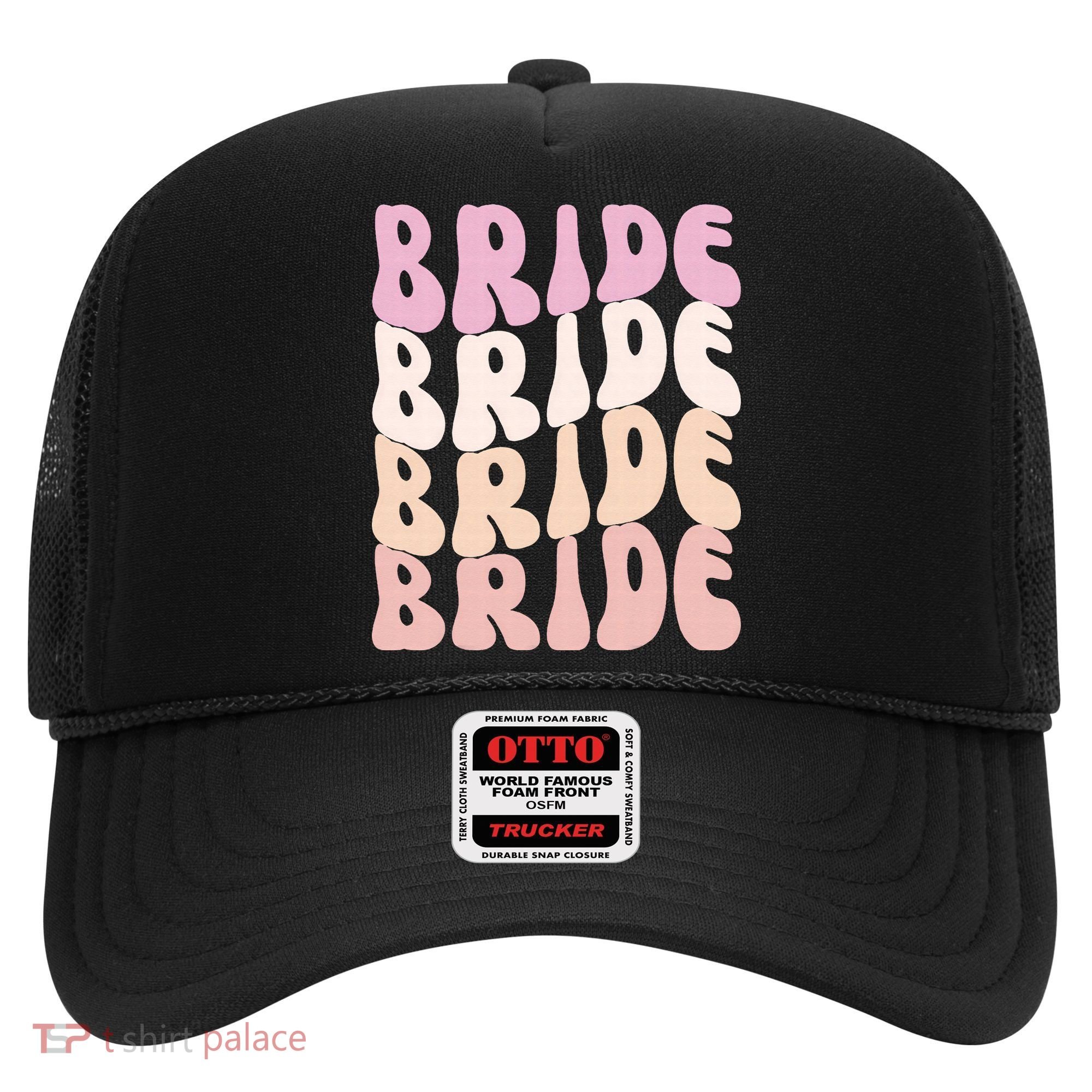 Bride I Do Crew Retro Bachelorette Party Bride Bridesmaids Hat