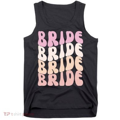 Bride I Do Crew Retro Bachelorette Party Bride Bridesmaids Tank Top