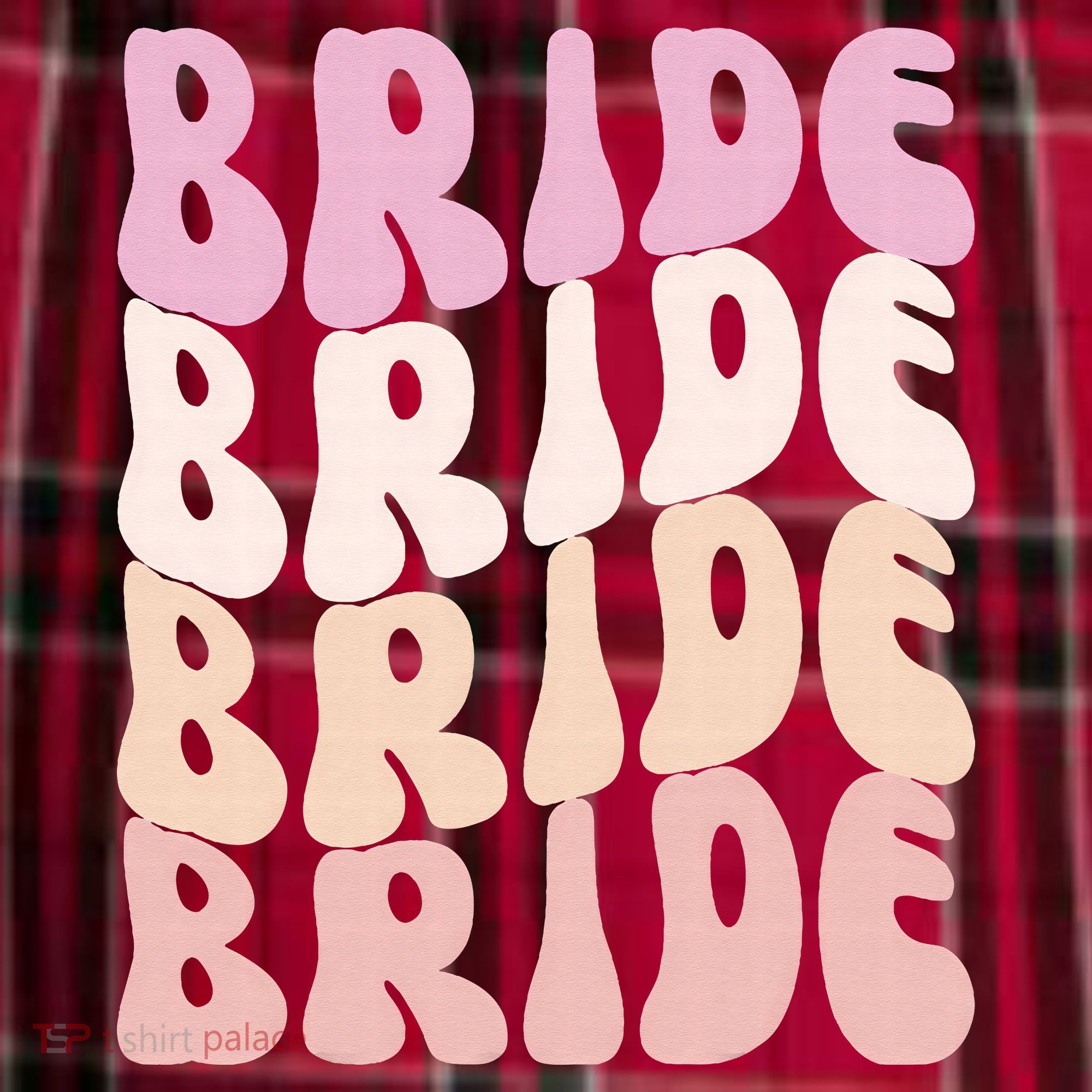 Bride I Do Crew Retro Bachelorette Party Bride Bridesmaids Women's Flannel Plaid Pajama Pants