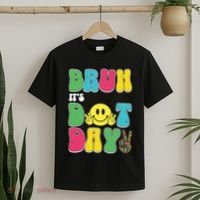 Bruh ItS Dot Daybruh Happy Dot Day Funny Teachers T-Shirt thumb 2