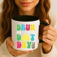 Bruh ItS Dot Daybruh Happy Dot Day Funny Teachers Coffee Mug thumb 3