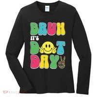 Bruh ItS Dot Daybruh Happy Dot Day Funny Teachers Women's Long Sleeve Shirt thumb 0