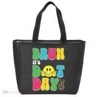 Bruh ItS Dot Daybruh Happy Dot Day Funny Teachers Tote Bag thumb 0