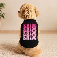 Bride I Do Crew Retro Bachelorette Party Bride Bridesmaids Doggie Tank thumb 2