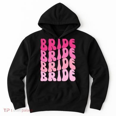 Bride I Do Crew Retro Bachelorette Party Bride Bridesmaids Hoodie