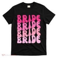 Bride I Do Crew Retro Bachelorette Party Bride Bridesmaids T-Shirt thumb 0
