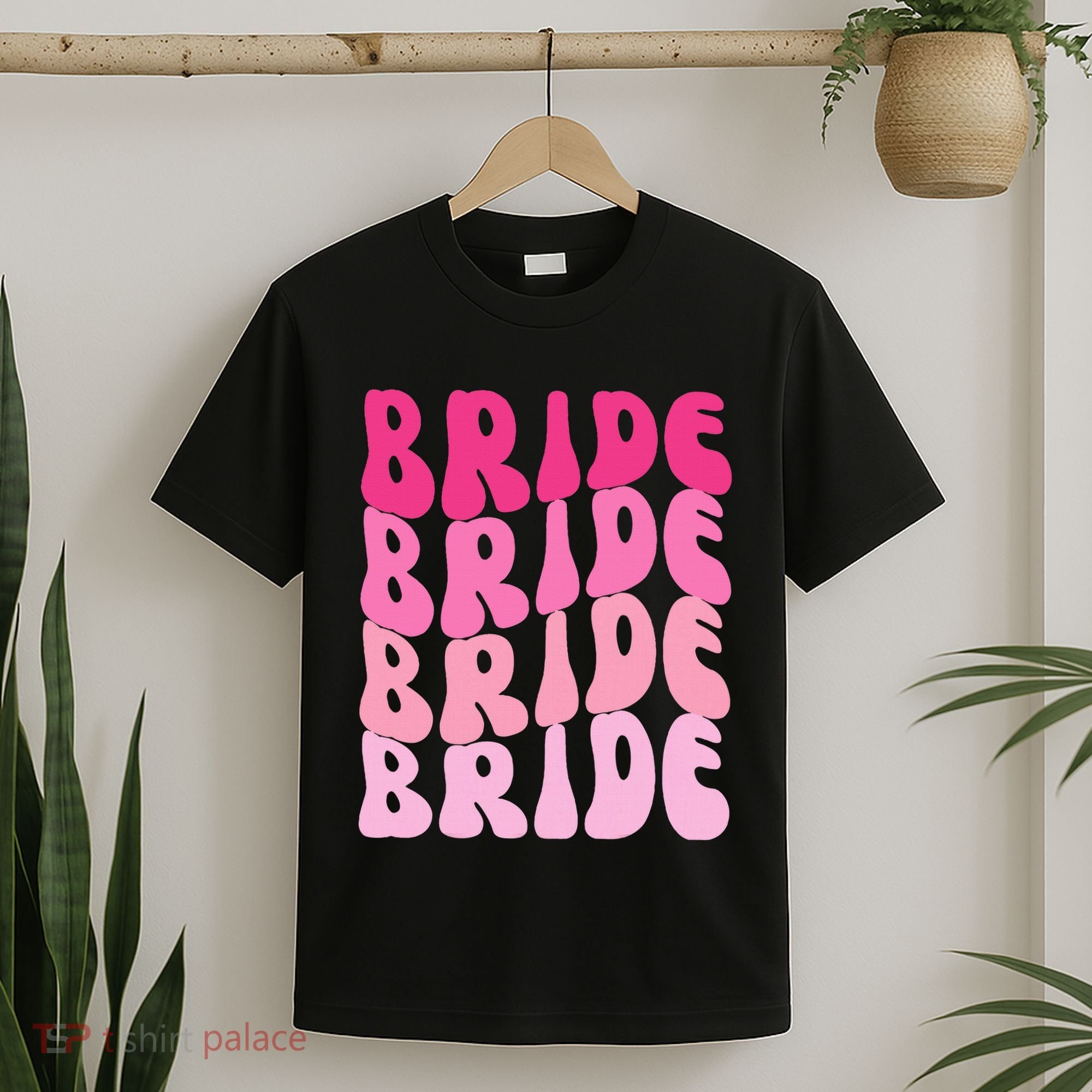 Bride I Do Crew Retro Bachelorette Party Bride Bridesmaids T-Shirt