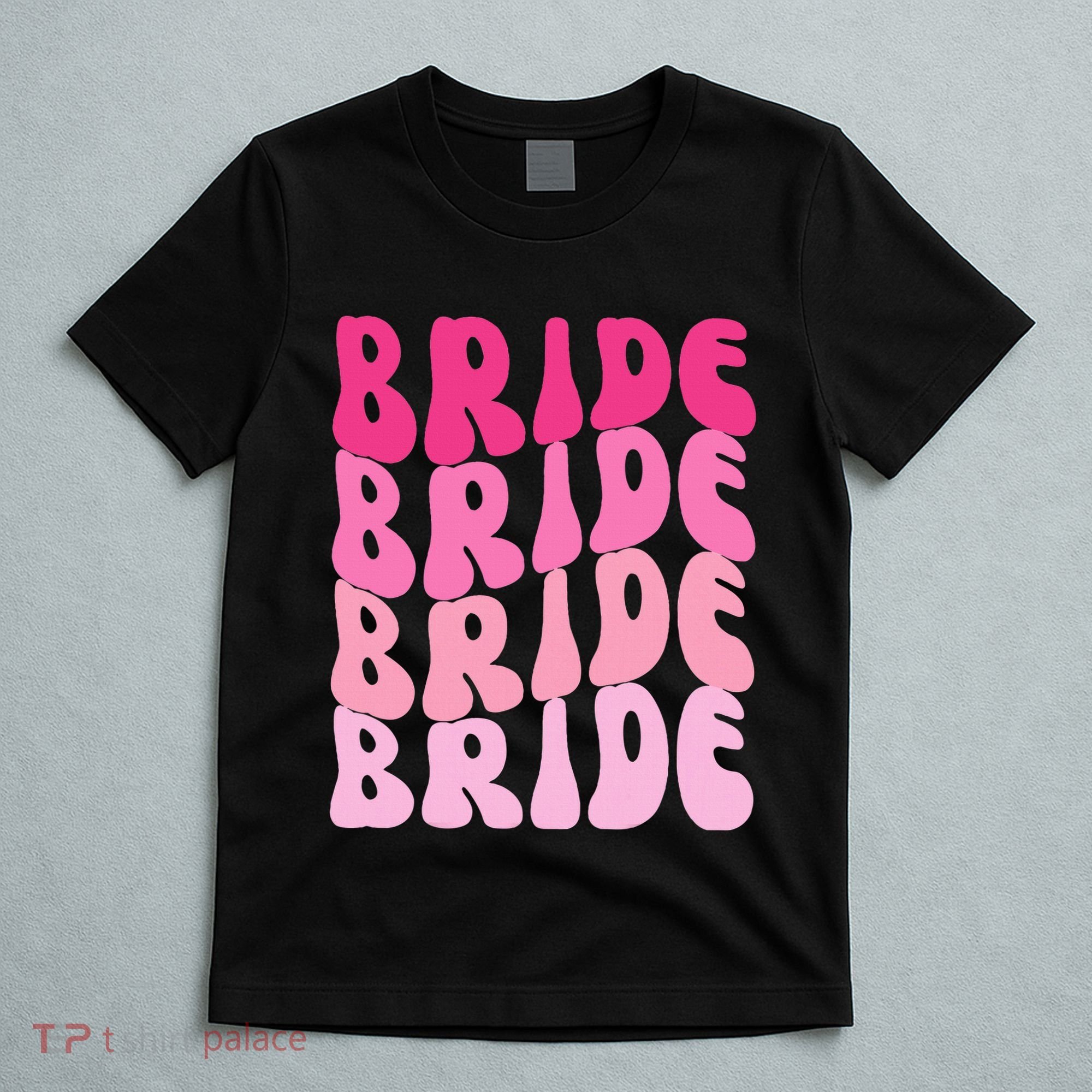 Bride I Do Crew Retro Bachelorette Party Bride Bridesmaids T-Shirt
