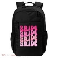Bride I Do Crew Retro Bachelorette Party Bride Bridesmaids Backpack thumb 0