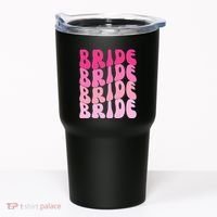 Bride I Do Crew Retro Bachelorette Party Bride Bridesmaids Tumbler thumb 0