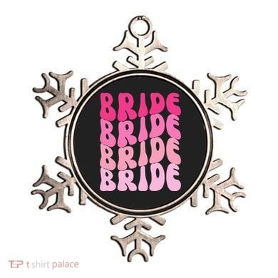 Bride I Do Crew Retro Bachelorette Party Bride Bridesmaids Ornament