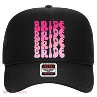 Bride I Do Crew Retro Bachelorette Party Bride Bridesmaids Hat thumb 0