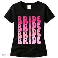 Bride I Do Crew Retro Bachelorette Party Bride Bridesmaids Women's T-Shirt thumb 0