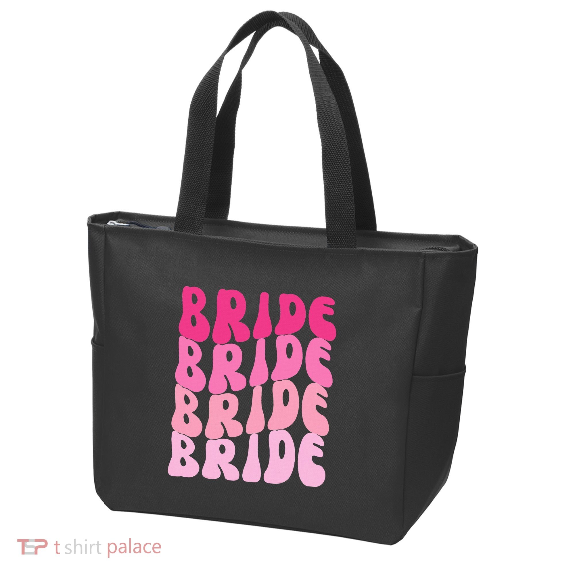 Bride I Do Crew Retro Bachelorette Party Bride Bridesmaids Tote Bag