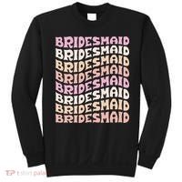 Bridesmaid I Do Crew Retro Bachelorette Party Bridesmaids Sweatshirt thumb 0