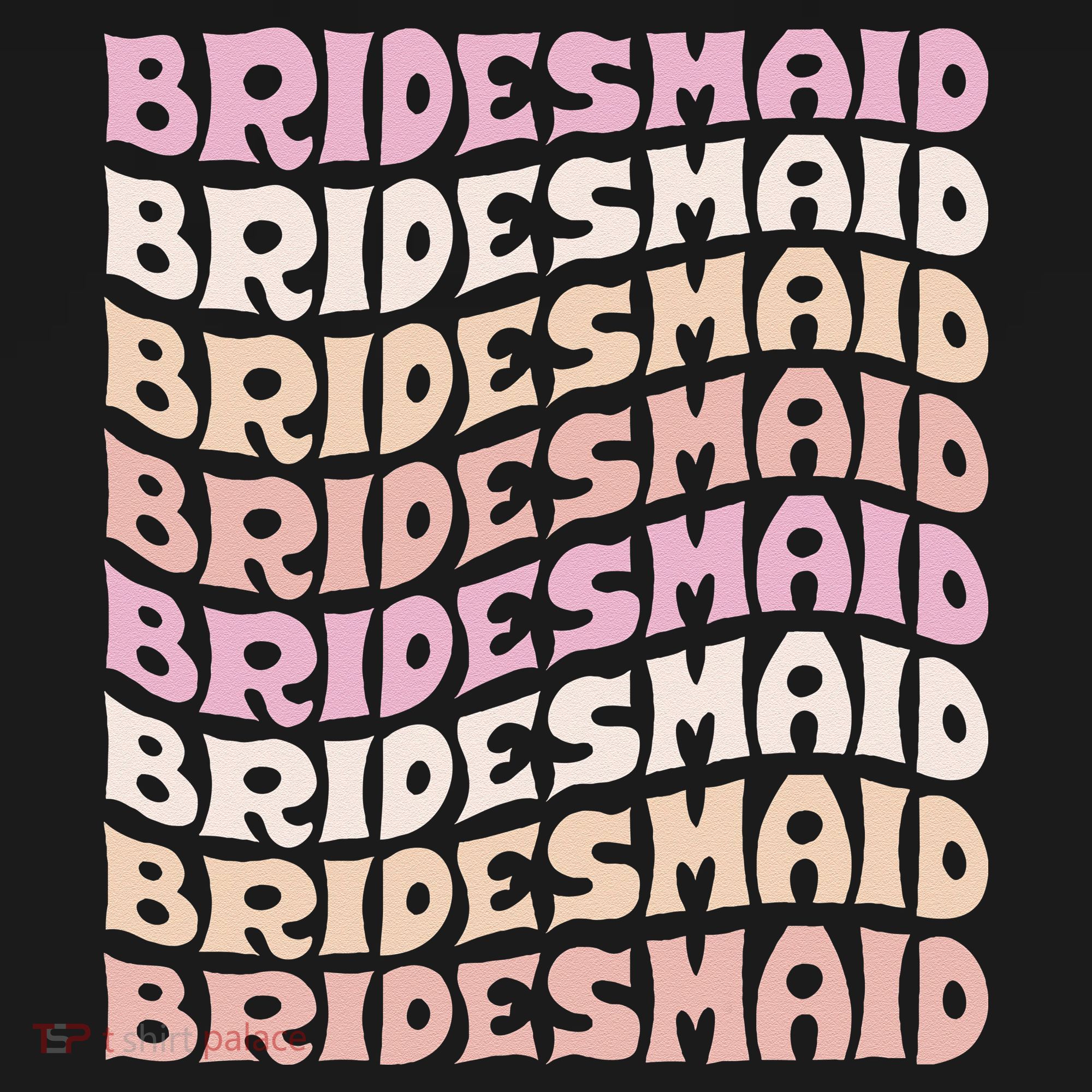 Bridesmaid I Do Crew Retro Bachelorette Party Bridesmaids Women's Tank Top
