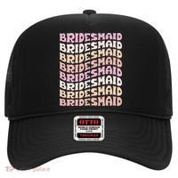 Bridesmaid I Do Crew Retro Bachelorette Party Bridesmaids Hat thumb 0