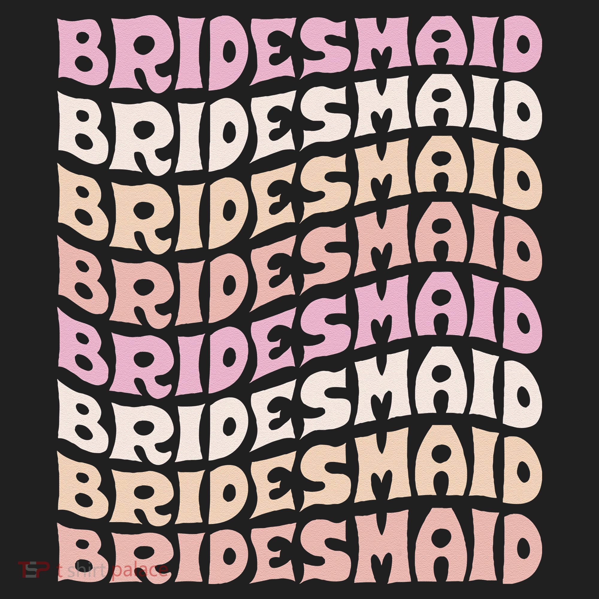 Bridesmaid I Do Crew Retro Bachelorette Party Bridesmaids Hat