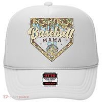 Baseball Icecream Drip Camo Mama Bow Mother's Day Hat thumb 0