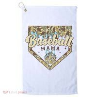 Baseball Icecream Drip Camo Mama Bow Mother's Day Golf Towel thumb 0