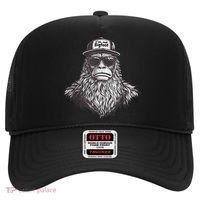 Bigfoot In Disguise Sunglasses Trucker Hat IM Not Sasquatch Hat thumb 0