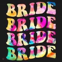 Bride I Do Crew Tie Dye Bachelorette Party Bride Bridesmaids Women's Hoodie thumb 2