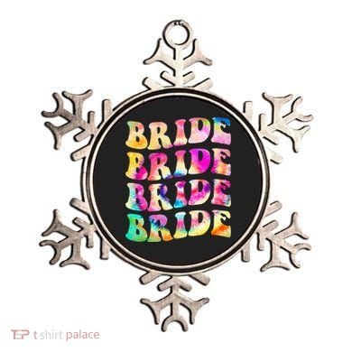 Bride I Do Crew Tie Dye Bachelorette Party Bride Bridesmaids Ornament