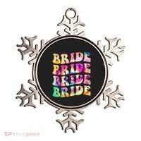 Bride I Do Crew Tie Dye Bachelorette Party Bride Bridesmaids Ornament thumb 0
