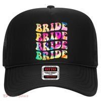 Bride I Do Crew Tie Dye Bachelorette Party Bride Bridesmaids Hat thumb 0