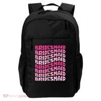 Bridesmaid I Do Crew Retro Bachelorette Party Bridesmaids Backpack thumb 0
