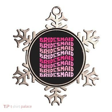 Bridesmaid I Do Crew Retro Bachelorette Party Bridesmaids Ornament