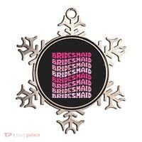 Bridesmaid I Do Crew Retro Bachelorette Party Bridesmaids Ornament thumb 0